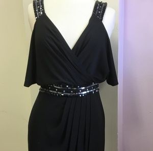 Black Womens Dress w Straps